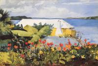 Homer, Winslow - Flower Garden and Bungalow, Bermuda